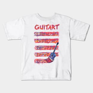 GuitArt Guitar Art Kids T-Shirt